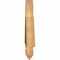 Ekena Millwork Eugene Smooth Timber Gable Bracket, Western Red Cedar, 36"W x 9"H x 1 1/2"D x 5 1/2"F, 6/12 Pitch GBW036X09X0206EUG00SWR - alternate 3